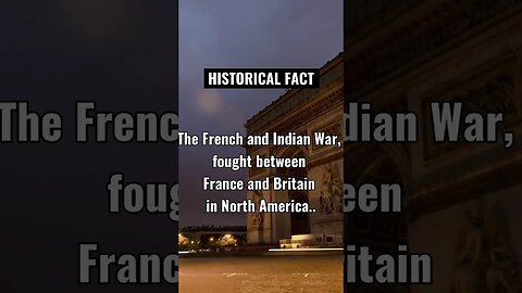 The French and Indian WarThe French and Indian War..