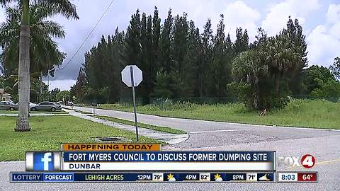 Fort Myers Council to discuss toxic sludge