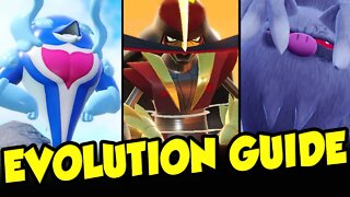 NEW GEN 9 POKEMON EVOLUTION METHODS! Pokemon Scarlet and Violet Evolution Guide!