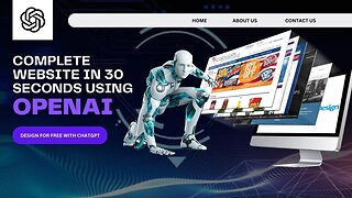 Create Complete Website With AI in 30 Seconds