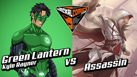 GREEN LANTERN, Kyle Rayner Vs. ASSASSIN'S CREED - Comic Book Battles: Who Would Win In A Fight?