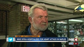 Mike Ditka hospitalized in Naples after heart attack