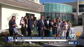 New pediatric emergency department opens at Jupiter Medical Center