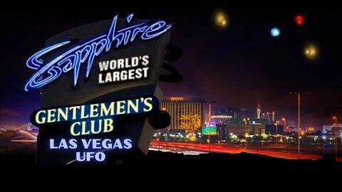 UFO Above Sapphire Las Vegas #Sci-Fi #Space #UFO