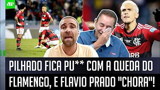 PISTOLOU! Pilhado FICA MUITO PU** com o Flamengo ELIMINADO pelo Al Hilal, e Flavio Prado "CHORA"!
