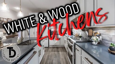 25 Best White and Wood Kitchen Design Ideas