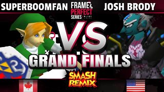 FPS5 Online - SuPeRbOoMfAn (Link) vs. ATK | Josh Brody (Ganondorf) - Smash Remix Grand Finals