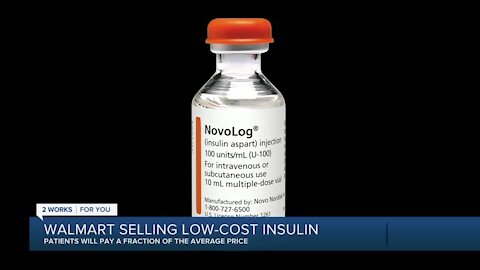 Walmart to soon sell-lower price insulin