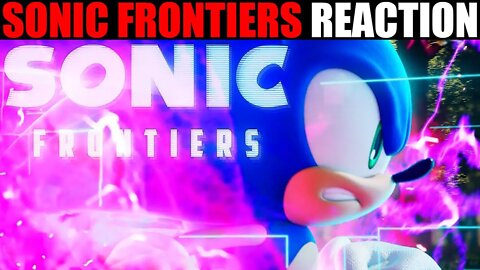 Sonic Frontiers - Official Reveal Trailer | Game Awards 2021 REACTION! #Shorts