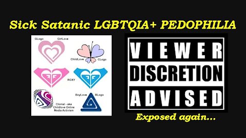 RockUncleProduction: Sick Satanic LGBTQIA+ PEDOPHILIA Signs and Symbols [08.11.2021]