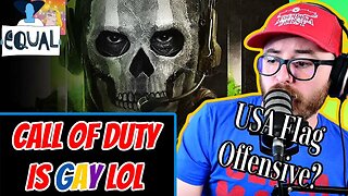 Call Of Duty Has 22 Pride Flags?! | COD Burns US Flag | Woke Gaming