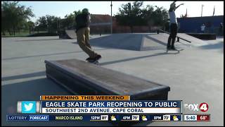 Eagle Skate Park to reopen after renovations