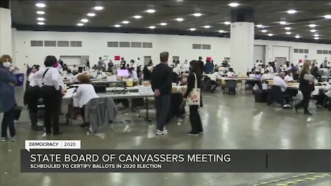 State Board of Canvassers scheduled to certify ballots in 2020 election
