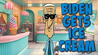 Joe Biden Gets Ice Cream
