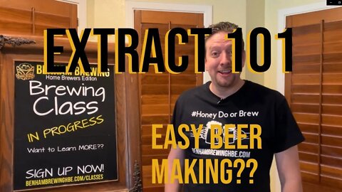 Extract Brewing 101 - ITS SO EASY!