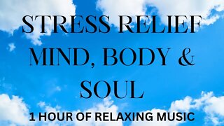 STRESS RELIEF YOUR SOUL, BODY, AND MIND - 1 Hour of Relaxing Music to Help You Have Deep Sleep