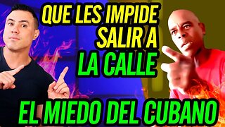 👻Que les impide salir a la calle. El miedo el cubano 😶‍🌫️