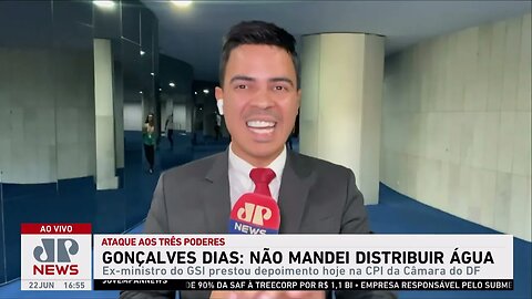 Gonçalves Dias sobre 8 de janeiro: “Não mandei distribuir água” | PRÓS E CONTRAS