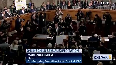 💥 Senator Josh Hawley Confronts & Surprises Zuckerberg w/ Victims of Child-Sex Trafficking