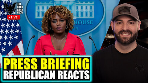 White House Press Briefing LIVE with Bald Brad