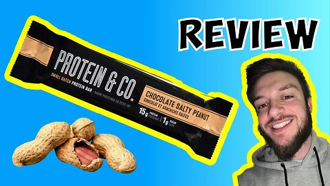 Protein & Co Chocolate Salty Peanut Protein Bar review