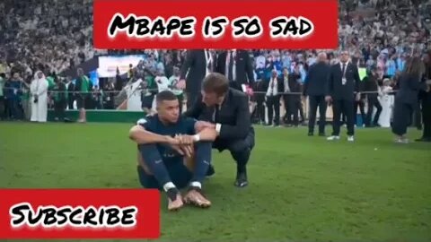 president Macron and Argentina's Martinez comfort Mbape😭😭#subscribe #share #worldcup #comment