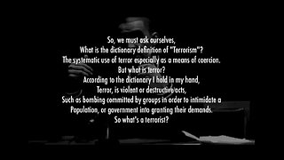 WHAT IS THE DICTIONARY DEFINITION OF TERRORISM