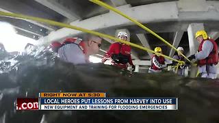 Bay Area elite rescue team upgrades training and equipment following Hurricane Harvey