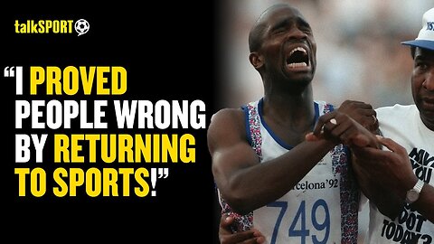 Olympic Legend Derek Redmond EXPLAINS How To Stay POSITIVE After A Sporting INJURY! 👏🔥| RN