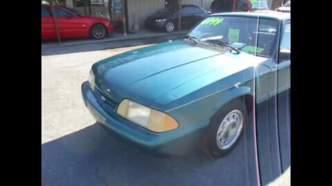 1993 FORD MUSTANG LX HATCHBACK