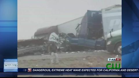 Six die in I-10 wreck near New Mexico