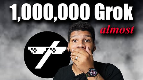 I ALMOST Bought 1,000,000 #Grok Yesterday!