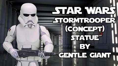 Star Wars Stormtrooper (Concept) statue by Gentle Giant