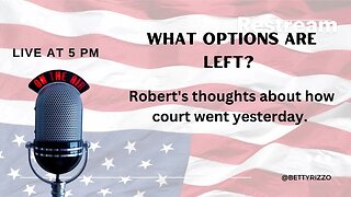 Roberts release denied. What is he thinking now?