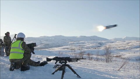 Royal Marines train in Norway - Exercise Cold Response 2022