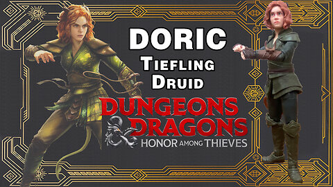 Doric - Dungeons and Dragons, Honor Among Theives - Unboxing and Review
