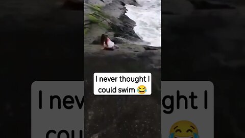 Thought I couldn't swim🤣#shorts #funny fails #Lol #trending