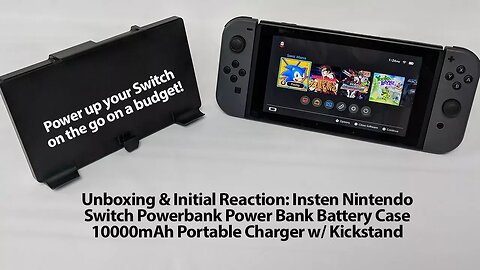 Can a $25 External Battery for the Switch be Good? Long-Term Test of the Insten External Battery
