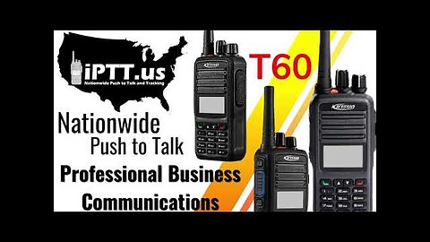 T60Y PoC Professional Nationwide Business Communications: Portable Two Way Radios from iPTT.us