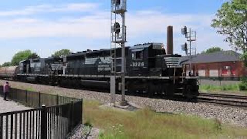 Norfolk Southern L70e Local Mixed Train From Fostoria, Ohio June 12, 2021