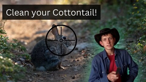 How to butcher a cottontail rabbit.