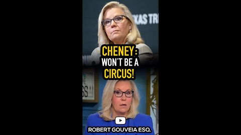 Cheney: Trump Won't Turn this into a Circus! #shorts