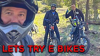 Getting lost In the mountains by the Grand Canyon! Surron and Tallaria! E Bike Ride