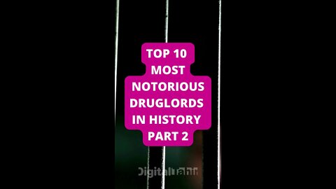 Top 10 Most Notorious Druglords in History Part 2