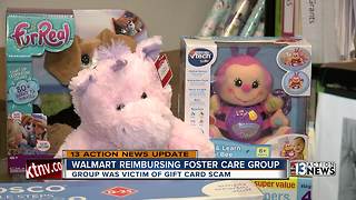 Walmart reimbursing 'Foster Kinship' after gift card scam