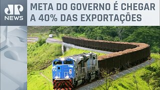 Governo quer dobrar exportações em ferrovias no Brasil até 2035