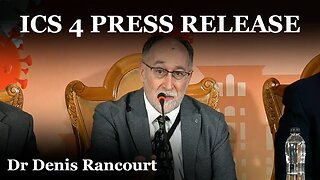 Dr Denis Rancourt | International Crisis Summit 4 Press Release [CLIP]