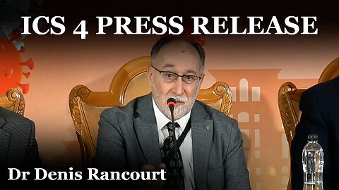 Dr Denis Rancourt | International Crisis Summit 4 Press Release [CLIP]