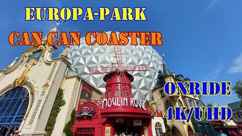 CanCan Coaster onride - Europa-Park [HD/4K] enclosed coaster