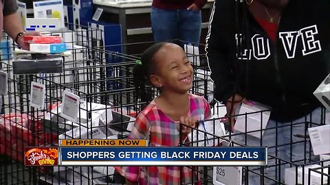 Shoppers get an early start on Black Friday deals